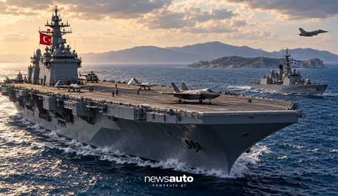 Η Τουρκία χτίζει αεροπλανοφόρο 60.000 τόνων – Τι αλλάζει για την Ελλάδα
