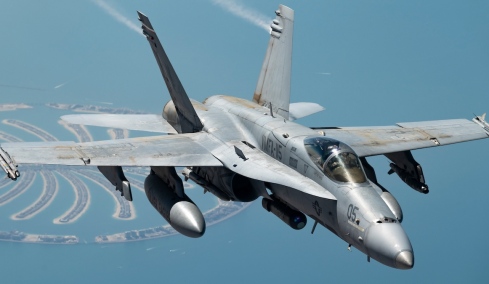 Το αμερικανικό F-18 που καταρρίφθηκε στην Ερυθρά Θάλασσα