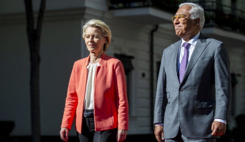 Ενωμένοι θα αποφασίσουμε την απάντηση της Ευρώπης στους δασμούς του Τραμπ, λένε Κόστα, Φον ντερ Λάιεν και Μακρόν