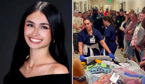 Βίντεο που ραγίζει καρδιές: Ο βουβός φόρος τιμής για τη δωρεά οργάνων από 18χρονη τσιρλίντερ που πυροβολήθηκε από 27χρονο