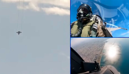 Συγκίνησε ο πιλότος της ομάδας Ζευς στη Θεσσαλονίκη: Τιμάμε αυτούς που ύψωσαν το όχι και πέταξαν πάνω από τον φόβο