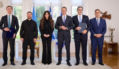 Γκιλφόιλ για τη συμφωνία Αθήνας - Κιέβου: Η ενεργειακή ασφάλεια είναι εθνική ασφάλεια