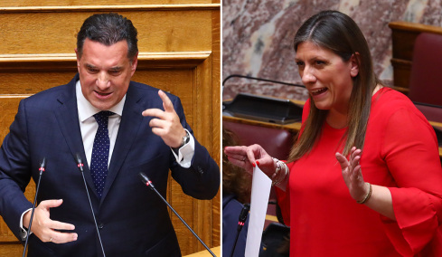 Μύλος στη Βουλή για  Καραναστάση με Γεωργιάδη και Κωνσταντοπούλου: «Επιτέλους ανάγωγη, σταμάτα» - «Είσαι Χίτλερ, είσαι αρχιψεύταρος»