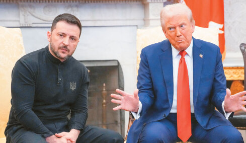 Ο Τραμπ επικρίνει τον Ζελένσκι: «Είμαι λιγάκι απογοητευμένος που δεν έχει διαβάσει ακόμη την πρόταση ειρήνης»