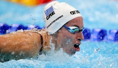 Κολύμβηση: Για πέντε εκατοστά εκτός βάθρου η Ντουντουνάκη στο Ευρωπαϊκό 25άρας, 4η στα στα 100μ. πεταλούδα, βίντεο 
