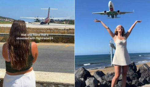 Νεαρές γυναίκες εγκαταλείπουν τα κλαμπ για... να δουν αεροπλάνα!
