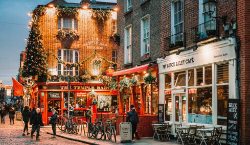 Παραμονή Χριστουγέννων στο Δουβλίνο
