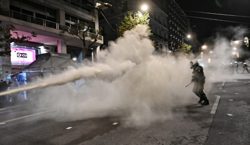 Η ανακοίνωση της ΕΛΑΣ για τα επεισόδια στο κέντρο της Αθήνας