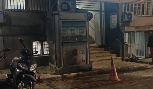 Επίθεση με μολότοφ στο ΑΤ Κυψέλης