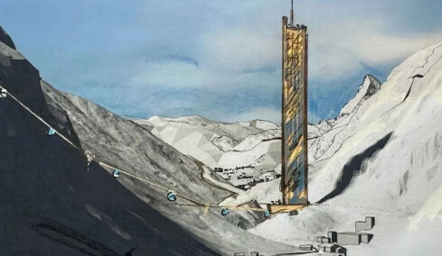 Ουρανοξύστης 260 μ. στις Ελβετικές Άλπεις: Το τολμηρό σχέδιο για φθηνή στέγη