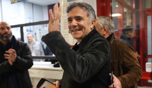 Στο Παλατάκι για το παιχνίδι του ΠΑΟΚ με την Πριεβίτζα ο Αριστοτέλης Μυστακίδης, δείτε βίντεο και φωτογραφίες 