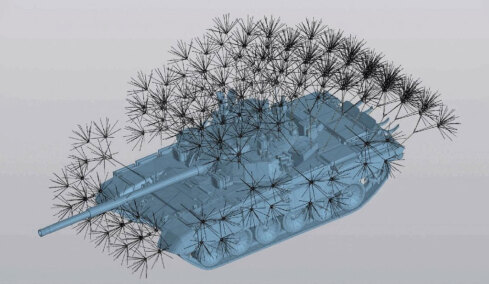 Η Ρωσία δοκιμάζει «πικραλίδα-ασπίδα» για άρματα κατά των drones