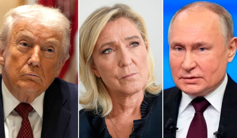 Ο Τραμπ στην κορυφή της λίστας Politico με τους 28 πιο ισχυρούς στην Ευρώπη, στην πρώτη πεντάδα η Λεπέν και ο Πούτιν
