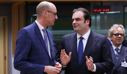 Θα ψηφίσω Πιερρακάκη, δήλωσε ο Γερμανός ΥΠΟΙΚ πριν την συνεδρίαση του Eurogroup για την εκλογή του νέου προέδρου