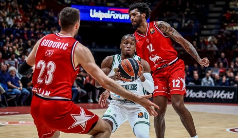 Euroleague: Δεύτερη σερί ήττα για τον Παναθηναϊκό, «διπλό» η Ζάλγκιρις στο Παρίσι, νίκες για Ρεάλ, Βαλενθια και Μακάμπι