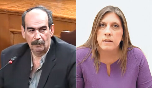 Η στιγμή που η Κωνσταντοπούλου καλεί το 100 για τον «Φραπέ» - Περιπολικό πήγε έξω από κανάλι για να της πάρει κατάθεση