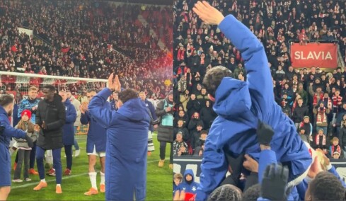 Δείτε βίντεο: Αποθεώθηκε ο Ζαφείρης στο «αντίο» του στη Σλάβια και έρχεται στη Θεσσαλονίκη για τον ΠΑΟΚ 
