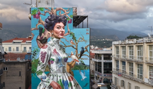 Η τοιχογραφία της Μαρίας Κάλλας στην Καλαμάτα αναδείχθηκε ως η κορυφαία στον κόσμο για τον Νοέμβριο 