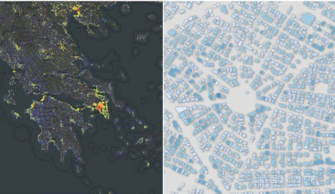 Χάρτης με όλα τα 2,75 δισεκατομμύρια κτίρια στη Γη: Μπορείς να δεις και το σπίτι σου!