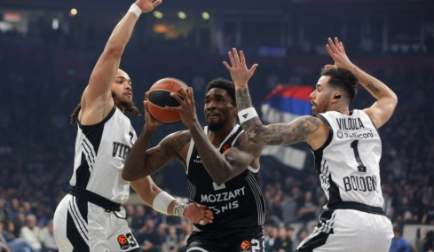 Euroleague: Διπλό η Βίρτους στο Βελιγράδι, δεύτερη σερί ήττα της Μονακό, νίκες για Βιλερμπάν και Εφές 