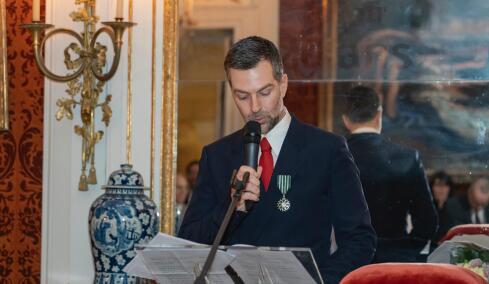  Ιππότης του Τάγματος των Τεχνών και των Γραμμάτων ο συγγραφέας Χρήστος Μαρκογιαννάκης