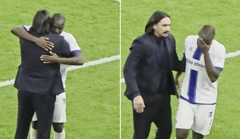 Το last dance του Τεττέη με την φανέλα της Κηφισιάς στο Καραϊσκάκη - Η αγκαλιά με τον Λέτο, το κλάμα και η αποθέωση, βίντεο και φωτογραφίες 