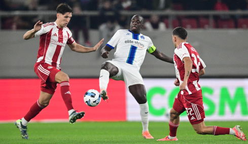 Ολυμπιακός - Κηφισιά 1-1 (Ημίχρονο): Προηγήθηκαν με πέναλτι οι Πειραιώτες, άμεση η απάντηση με Παντελίδη, Live 