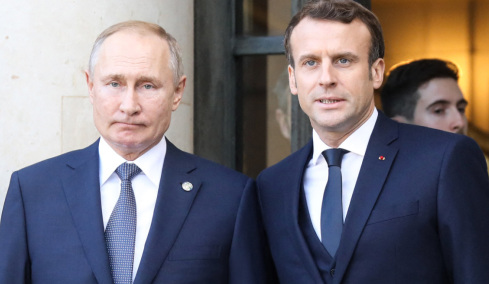 Πόλεμος στην Ουκρανία: Ο Πούτιν δηλώνει έτοιμος για διάλογο με τον Μακρόν