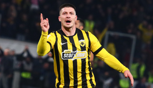 ΑΕΚ - ΟΦΗ 2-1: Ανατροπή με Γιόβιτς και κορυφή για την Ένωση, δείτε τα γκολ