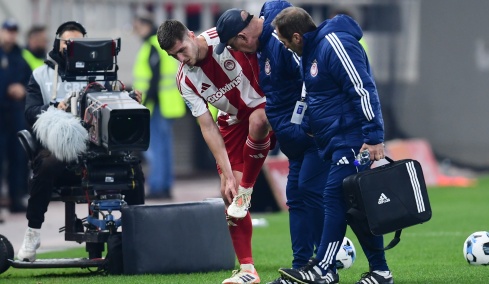 Ολυμπιακός: Κάκωση ο Πιρόλα, θα λείψει για περίπου 3 εβδομάδες
