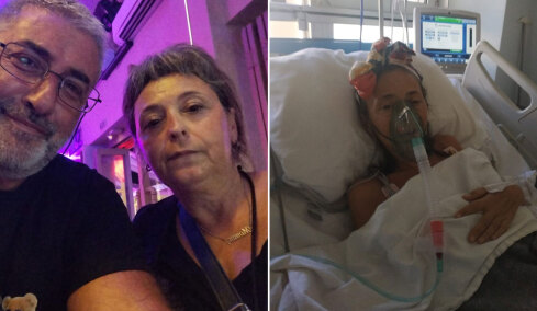 Μάχη για τη ζωή της δίνει εδώ και 1,5 χρόνο η 45χρονη Μαρία μετά από λάθος μετάγγιση αίματος - Έχει μείνει 35 κιλά