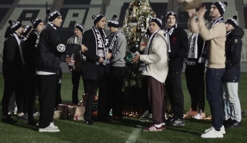 ΠΑΟΚ: Νέο χριστουγεννιάτικο βίντεο έπος