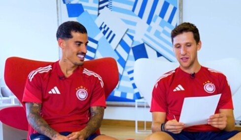 Βίντεο: Ο Ρέτσος σε ρόλο δασκάλου ελληνικών κάνει μαθήματα στον Τσικίνιο