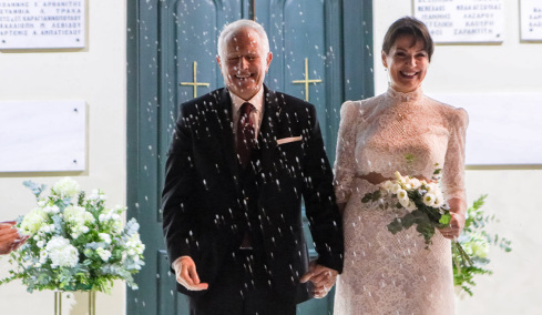 Γιάννης Ραγκούσης και Μαρίνα Κοντοτόλη παντρεύτηκαν στην Αγία Σοφία Ακροπόλεως - Δείτε βίντεο φωτογραφίες