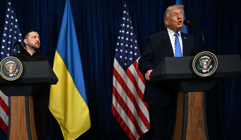 Live η συνέντευξη τύπου στη Φλόριντα: Συμφωνήσαμε στο 95% του σχεδίου των 20 σημείων είπαν Τραμπ και Ζελένσκι