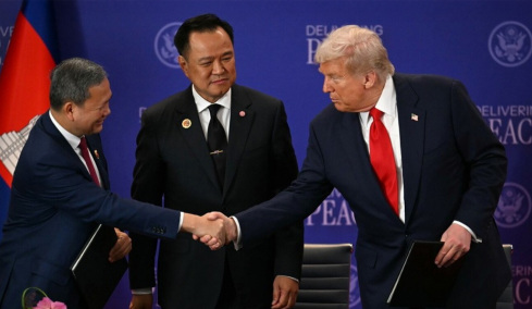 Ο Τραμπ συγχαίρει Ταϊλάνδη και Καμπότζη για τη νέα εκεχειρία: «Εμείς είμαστε ο πραγματικός ΟΗΕ»
