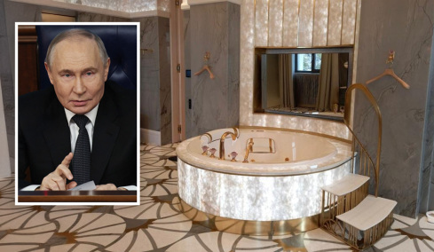 Το νέο παλάτι του Πούτιν στην Κριμαία: Χλιδή και πολυτέλεια στην εξοχική κατοικία του Ρώσου προέδρου, βίντεο και φωτογραφίες