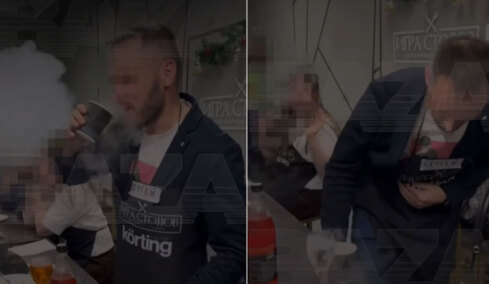 Ρωσία: 38χρονος υπέστη ρήξη στομάχου αφού ήπιε κοκτέιλ με υγρό άζωτο (vid)