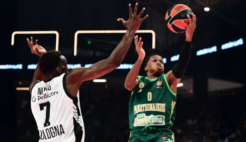 Παναθηναϊκός - Βίρτους Μπολόνια 66-56 (Δ' περίοδος): Χτίζουν διαφορά οι πράσινοι, live η αναμέτρηση