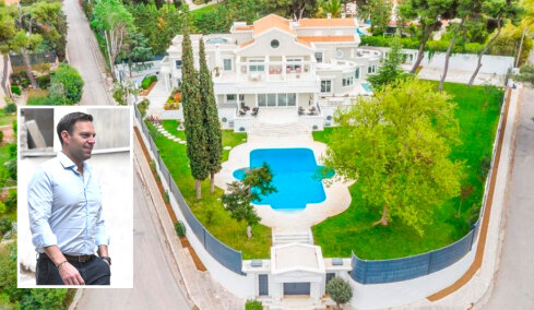Στέφανος Κασσελάκης: Το πατρικό «κόσμημα» της Εκάλης νοικιάζεται προς 20.000 ευρώ το μήνα
