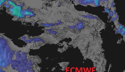 Καλλιάνος: Δεν είναι ξεκάθαρο ότι θα χιονίσει στην Αττική, δείτε χάρτες από 4 προγνωστικά μοντέλα
