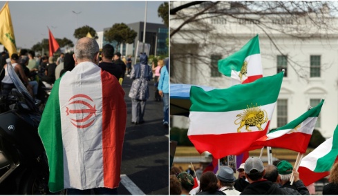 Γιατί η παλιά σημαία του Ιράν έγινε ξανά σύμβολο διαμαρτυρίας: «Όπλο» στα χέρια των διαδηλωτών το λιοντάρι και ο ήλιος