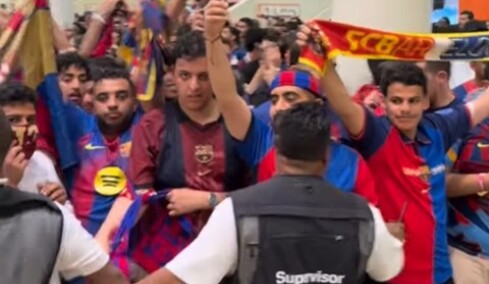 Μπαρτσελόνα - Ρεάλ Μαδρίτης: Το... αραβικό Clasico άναψε νωρίς στις κερκίδες, δείτε βίντεο