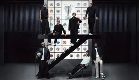 Η Adidas συγκεντρώνει επτά εμβληματικούς σταρ για την 25η επέτειο της μπάλας του Champions League
