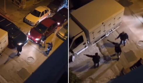 Έκλεισε τον δρόμο για να πάρει σουβλάκια και... τα άκουσε για τα καλά