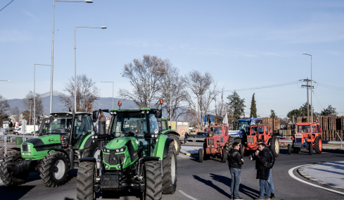 Κάθοδο των αγροτών με τρακτέρ στην Αθήνα προτείνει στην Πανελλαδική το μπλόκο της Νίκαιας