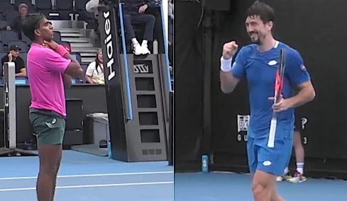 Australian Open: Πήγε στο φιλέ για χειραψία νομίζοντας πως νίκησε, αλλά το super tie-break συνεχιζόταν και τελικά... έχασε, δείτε βίντεο
