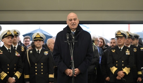 Δένδιας: Υποδεχόμαστε τον «Κίμωνα» την πρώτη ελληνική φρεγάτα Belharra, σύμβολο μιας νέας εποχής για το Πολεμικό Ναυτικό 