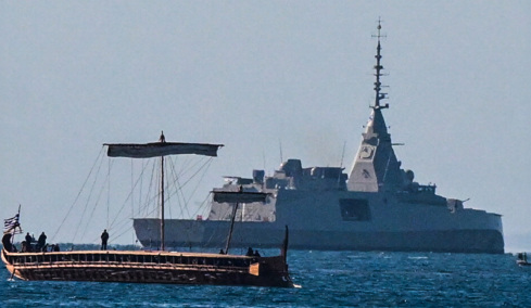 Το Πολεμικό Ναυτικό υποδέχθηκε τη φρεγάτα «Κίμων» - Μητσοτάκης: Χρέος μου να παραδώσω μία πατρίδα ασφαλέστερη απ’ ότι την παρέλαβα