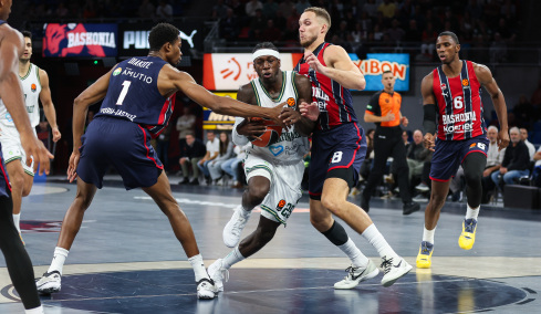 Διαστημική εμφάνιση από την Μπασκόνια πριν το παιχνίδι με τον ΠΑΟ: Πέτυχε 130 πόντους με 23 τρίποντα κόντρα στη Μανρέσα 